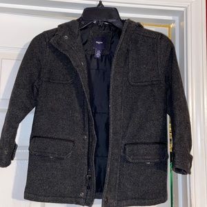 🍁Gapkids Charcoal Wool Jacket🍂